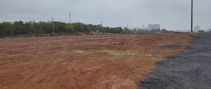 房东直租蔡甸奓山空场地110亩 可分租优价出租