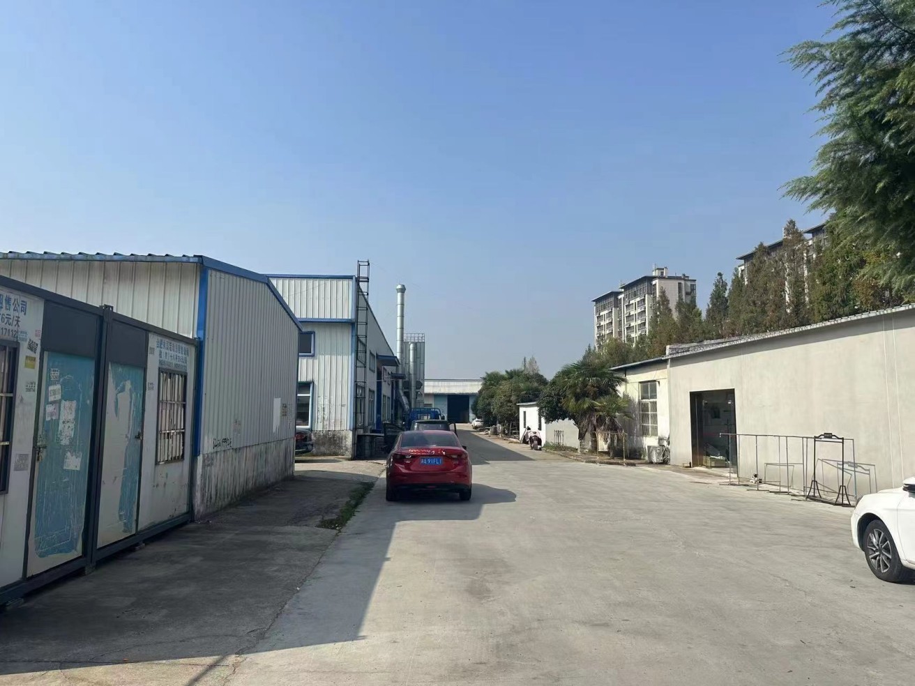 房东直租肥东县城独门独院钢构厂房配套齐全优价招租