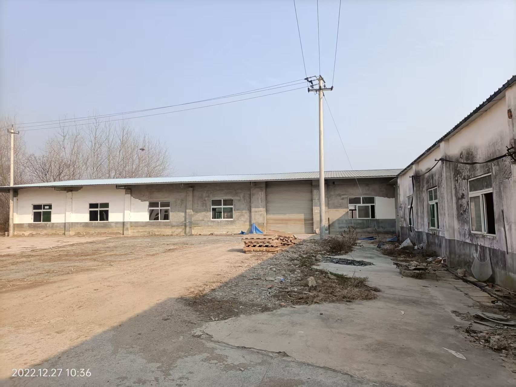 房东直租长丰县双墩镇砖混钢构厂房配套齐全优价招租